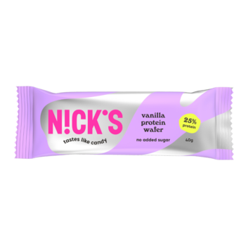 Nick's vanilla protein wafer 40g uusi pakkaus