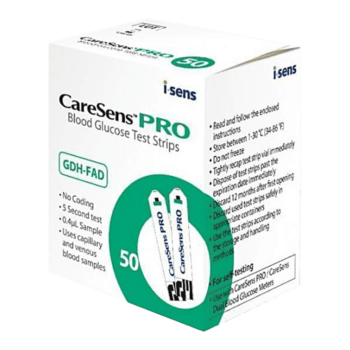 CareSens PRO/Dual verensokeritestiliuskat pakkaus