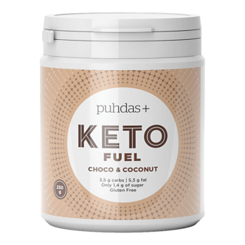 KETO Fuel Choco & Coconut 250g pakkaus