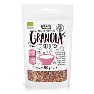Ketomysli 200g – Luomu pakkaus