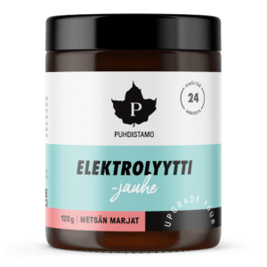 Elektrolyyttijauhe Metsän marjat 120g uusi pakkaus