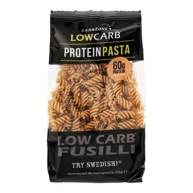 Low Carb Pasta - Fusilli 250g pakkaus