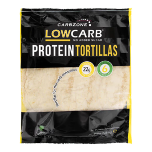 Low Carb® Tortilla Iso 6x65g uusi pakkaus