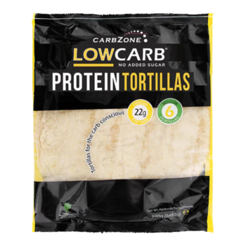 Low Carb® Tortilla Iso 6x65g uusi pakkaus