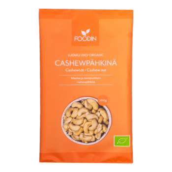 Cashewpähkinä 200g - Luomu pakkaus