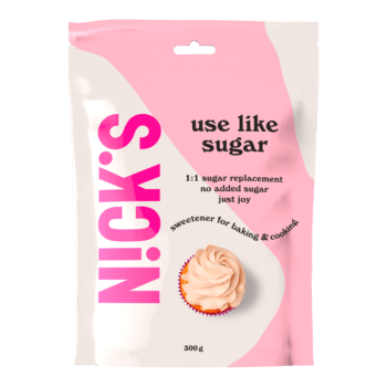 Nick's Use like sugar uusi pakkaus