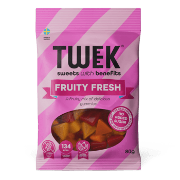 Tweek Fruity Fresh 80g uusi pakkaus