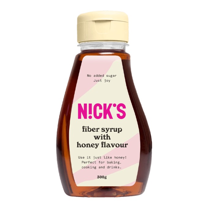 Nick's Fiber Syrup with honey flavour 300g pakkaus