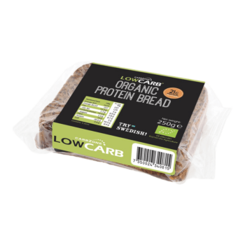 Low Carb proteiinileipä 250g - Luomu pakkaus