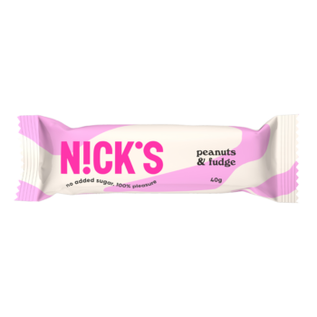 Nick's peanuts & fudge 40g uusi pakkaus