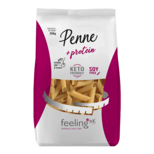 Penne pasta +protein 250g uusi pakkaus