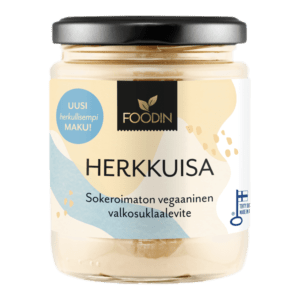 Valkosuklaa Herkkuisa, sokeroimaton, 240g uusi pakkaus