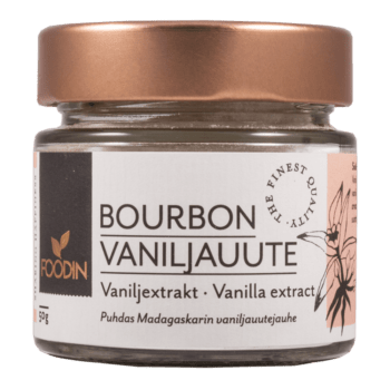 Bourbon-vaniljauutejauhe, 50g - Luomu pakkaus