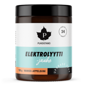 Elektrolyyttijauhe Mango Appelsiini - 120 g pakkaus