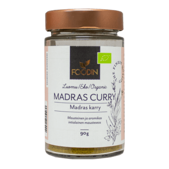 Madras curry 90 g - Luomu pakkaus
