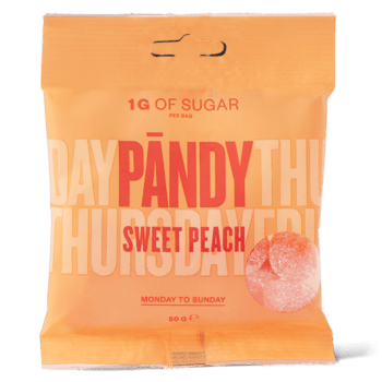 Pändy Candy Sweet Peach 50g pakkaus