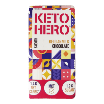 Keto-Hero Maitosuklaa 100g pakkaus