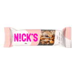 Nick's peanut crunch nut bar 40g uusi pakkaus