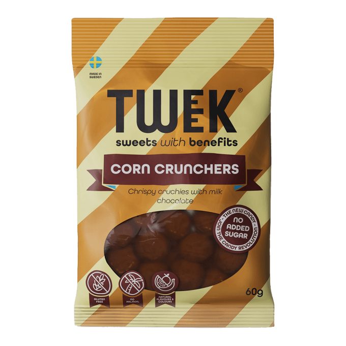 Tweek Corn Crunchers 60g uusi pakkaus