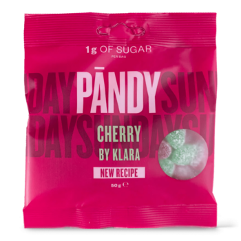 Pändy Candy Cherry by Clara 50g pakkaus