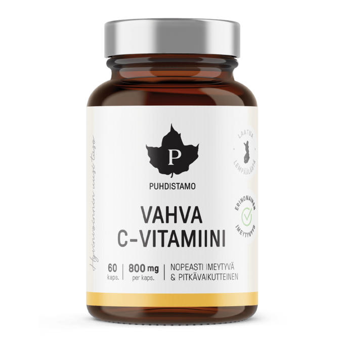 Vahva C-vitamiini - 60 kaps pakkaus