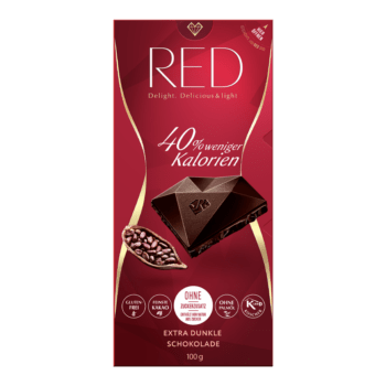 RED Extra tumma suklaa 100g pakkaus