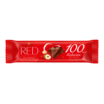 RED maitosuklaapatukka hasselpähkinä & makadamia 26g pakkaus