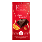 RED Tumma suklaa manteli & appelsiininkuori 100g pakkaus
