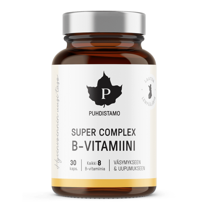 Super Complex B-vitamiini - 30 kaps pakkaus