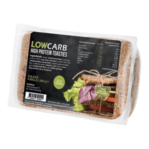 Low Carb® proteiinipaahtoleipä 260g pakkaus