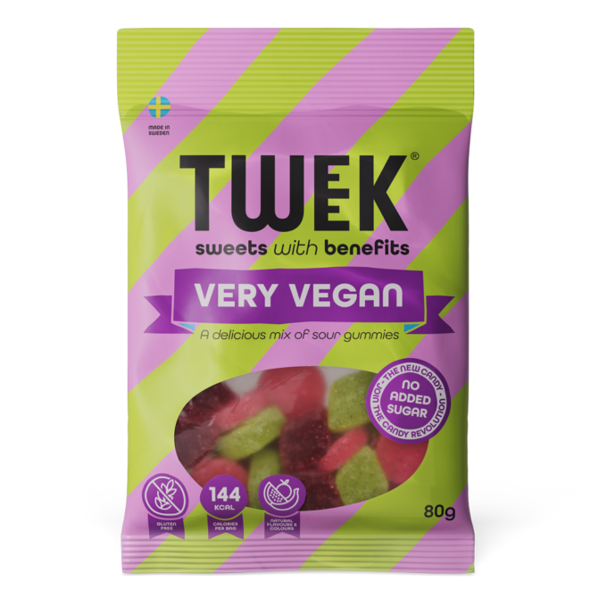 Tweek Very Vegan 80g uusi pakkaus