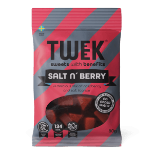 Tweek Salt n' Berry 80g uusi pakkaus