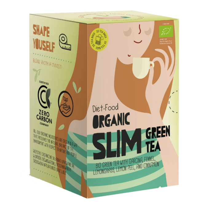Slim vihreä tee 20 pss - Luomu pakkaus