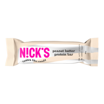 Nick's peanut butter protein bar 50g pakkaus
