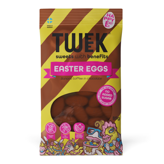 Tweek Easter Eggs 85g uusi pakkaus