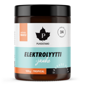 Elektrolyyttijauhe Tropical 120g pakkaus