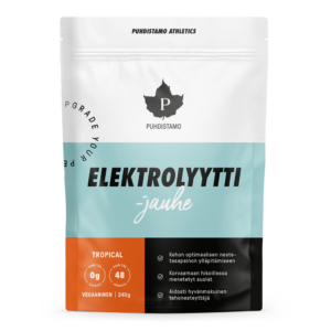 Elektrolyyttijauhe Tropical - 240g pussi pakkaus