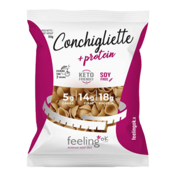 Conchigliette simpukkapasta +Protein 50g pakkaus