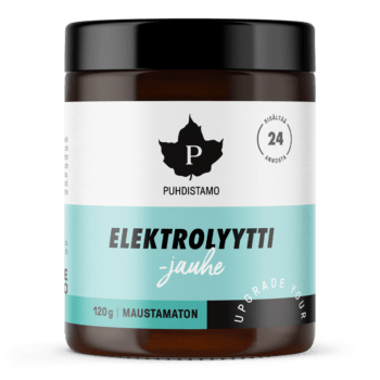 Elektrolyyttijauhe Maustamaton 120g - 6kpl pakkaus