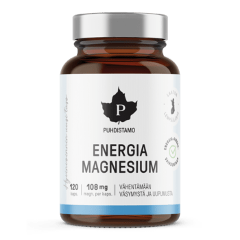 Energia Magnesium - 120 kaps - 6kpl pakkaus