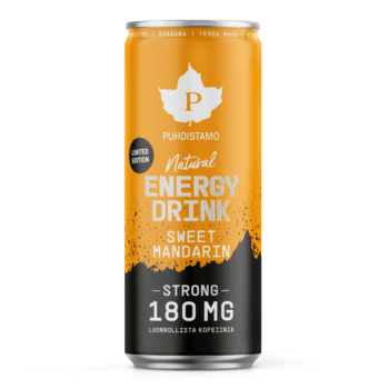 Natural Energy Drink - Sweet Mandarin 330ml