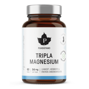 Tripla Magnesium 60 kaps. - 6kpl pakkaus