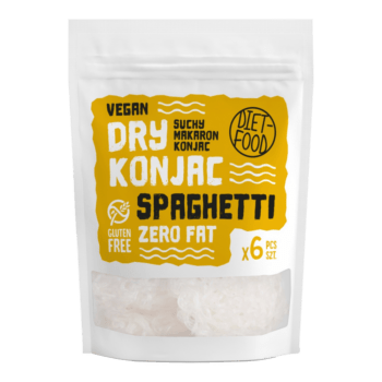 Kuiva Shirataki Konjac-pasta Spagetti 150g pakkaus