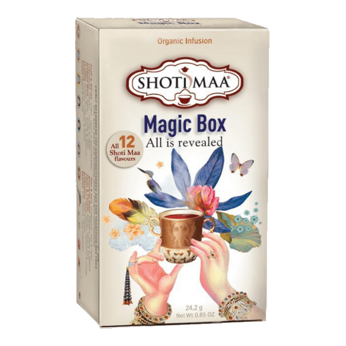 Magic Box Elements -yrttihaudukevalikoima 12 ps - Luomu pakkaus