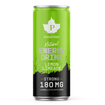 Natural Energy Drink - Lemon Limeade ​​​​​​​Strong 330 ml pakkaus