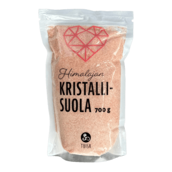 Himalajan kristallisuola hieno 700g pakkaus