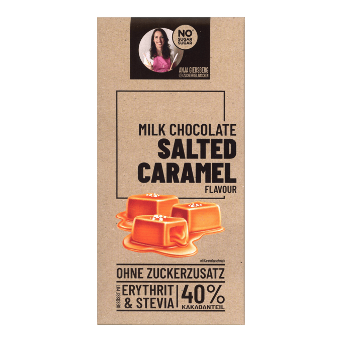 Maitosuklaa - Salted caramel 125g pakkaus