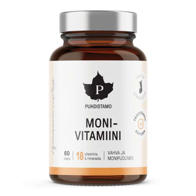 Monivitamiini 60 kaps pakkaus