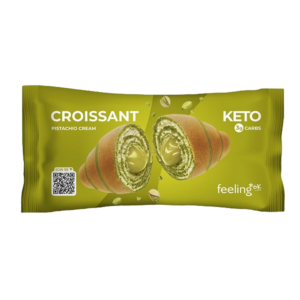 Croissant pistaasikreemillä +protein 65 g uusi pakkaus