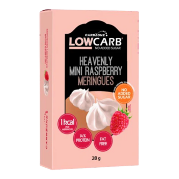 Low Carb® Heavenly Mini Raspberry Meringues tuotekuva1